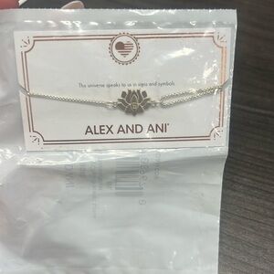 Alex and Ani Lotus Bracelet